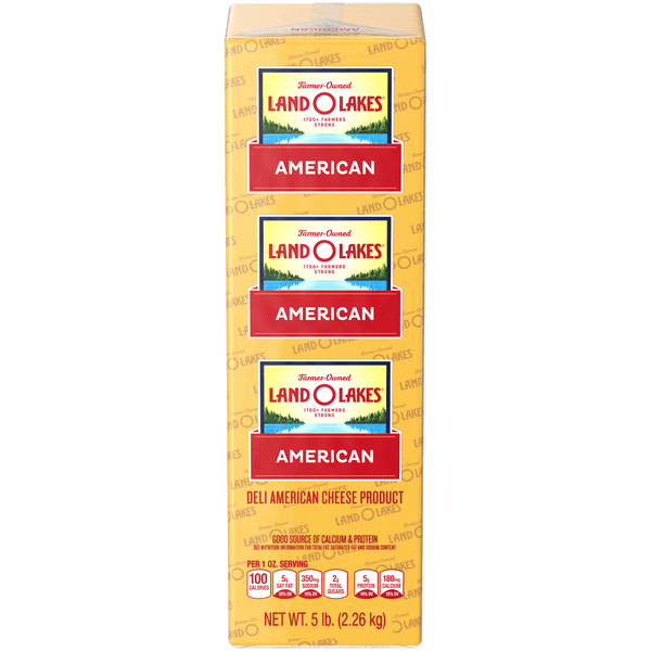 Land O Lakes Deli American Cheese Product Yellow (Thin Sliced