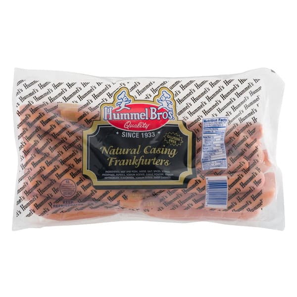 Hummel Bros. Natural Casing Frankfurters