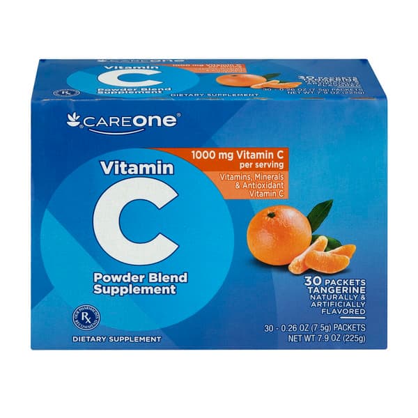 Careone Vitamn C Powder Blend Supplement Tangerine