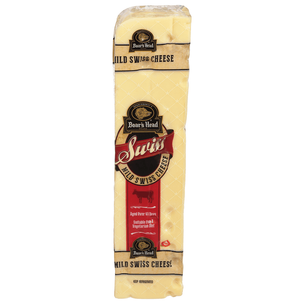 Boar'S Head Deli Swiss Cheese Domestic (Thin Sliced