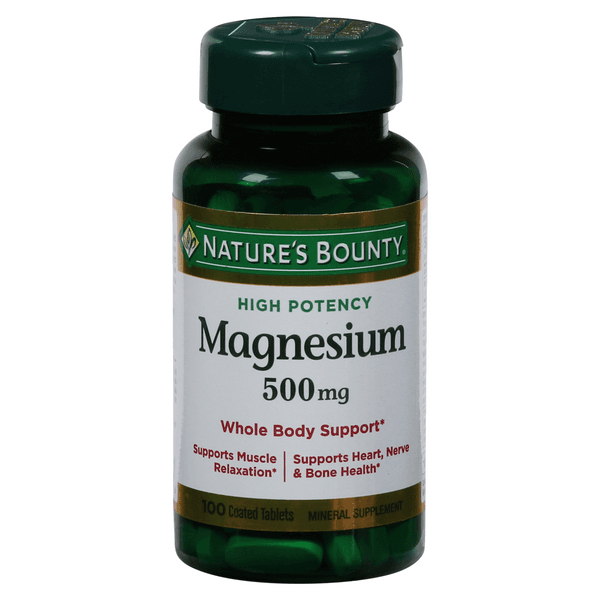 Nature'S Bounty Magnesium High Potency Coated