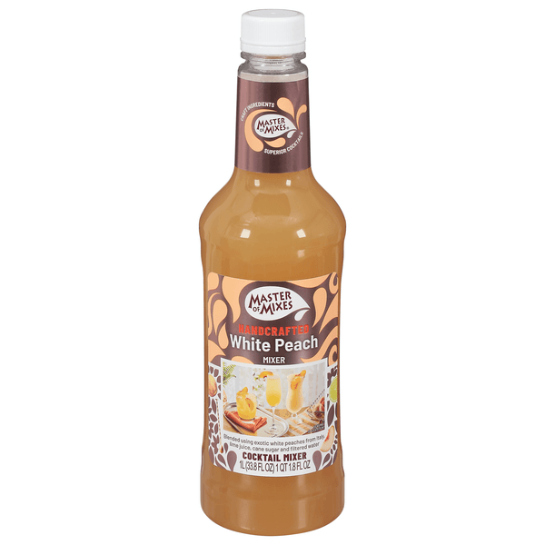 Master Of Mixes Handcrafted Daiquiri Margarita Mixer White Peach