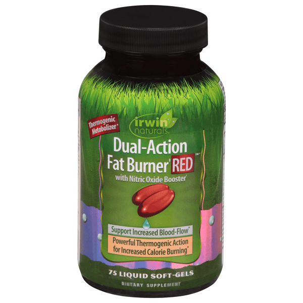Irwin Naturals Red Dual-Action Fat Burner Liquid Softgels
