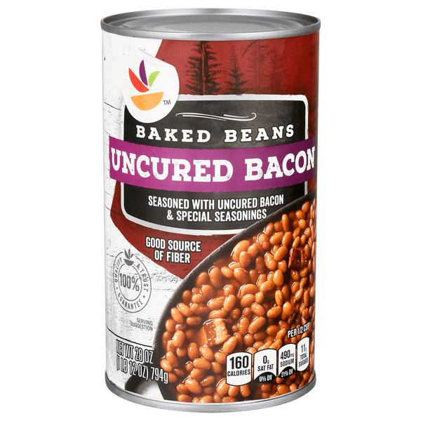 Our Brand Baked Beans Uncured Bacon