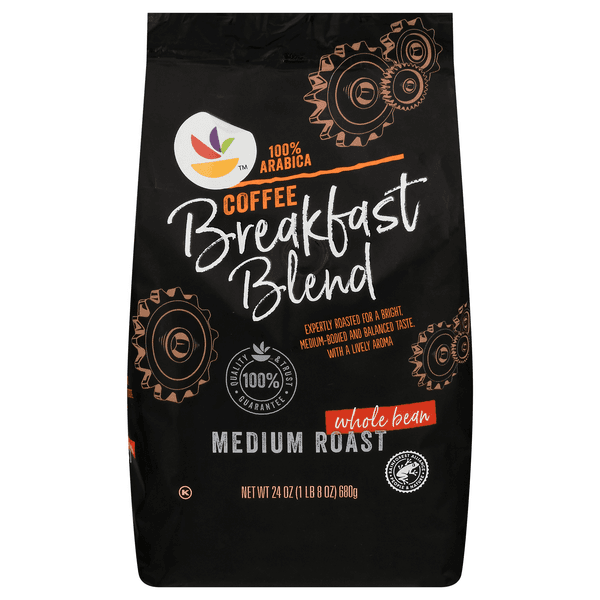 Our Brand Breakfast Blend Medium Roast Whole Bean Coffee