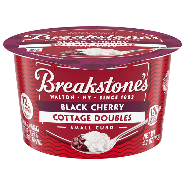 Breakstone'S Cottage Double Low Fat Small Curd Cottage Cheese Black Cherry