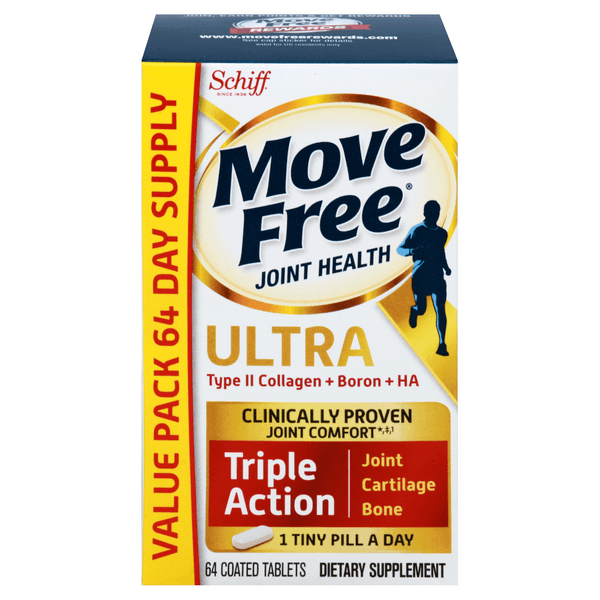 Move Free Joint Health Ultra Triple Action Bone Strength Coated