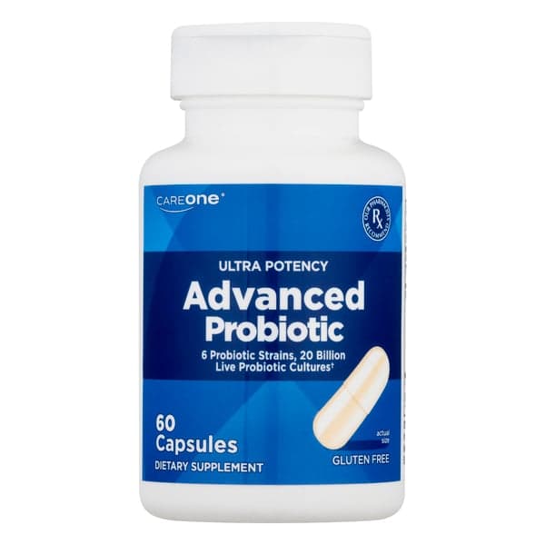 Careone Probiotic Advanced Ultra Potency Capsules Gluten Free