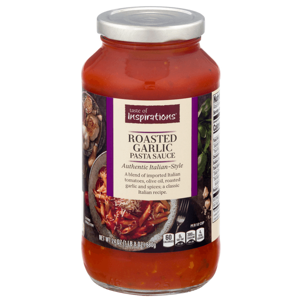 Taste Of Inspirations Roasted Garlic Pasta Sauce