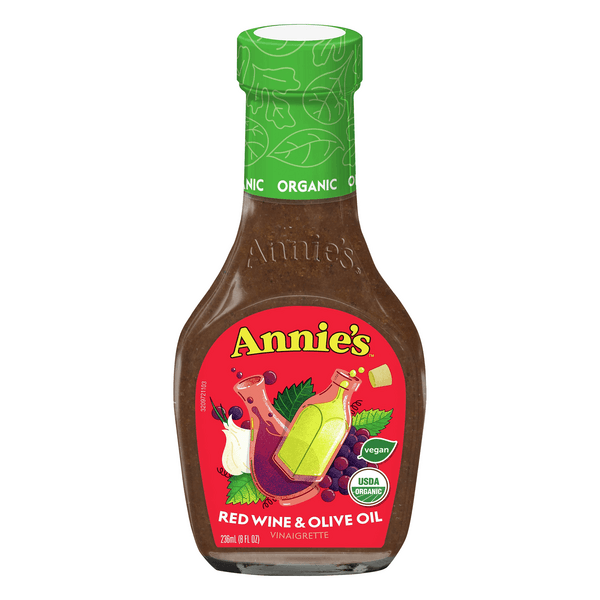 Annie'S Vinaigrette Red Wine & Olive Oil Organic