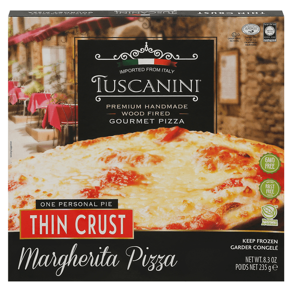 Tuscanini Thin Crust Margherita Gourmet Pizza