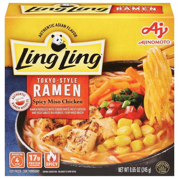 Ling Ling Spicy Miso Chicken Ramen