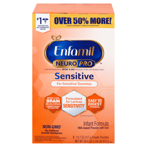 Enfamil Neuropro Sensitive Infant Formula Refill Powder