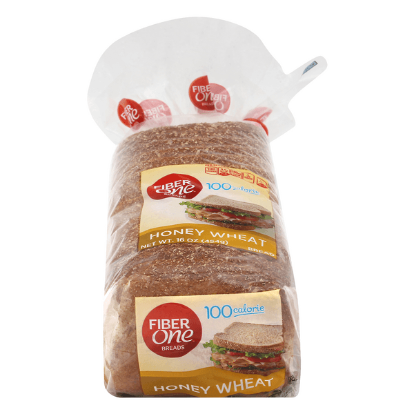 Fiber One 100 Calorie Honey Whole Wheat Bread