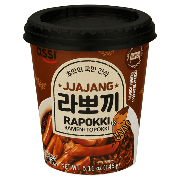 Assi Rapokki Ramen + Topokki Jjajang