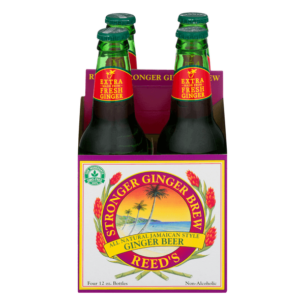 Reed'S Stronger Jamaican Style Ginger Brew All Natural