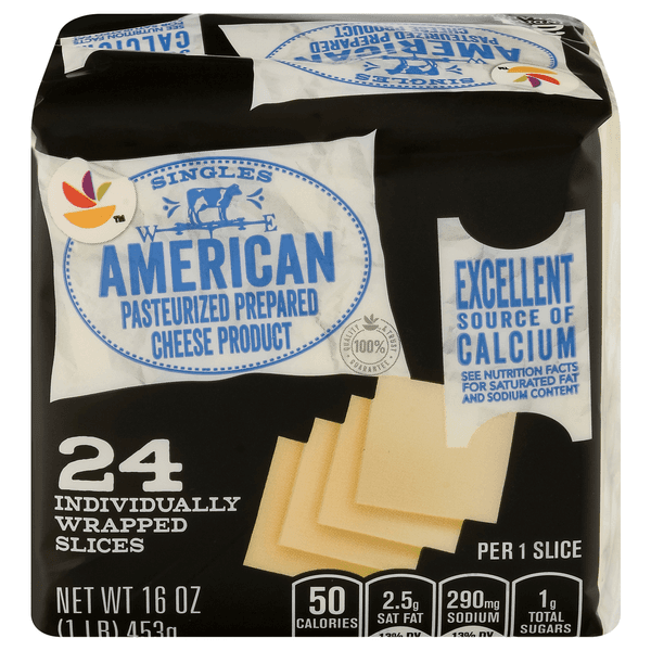 Stop & Shop Singles White American Cheese