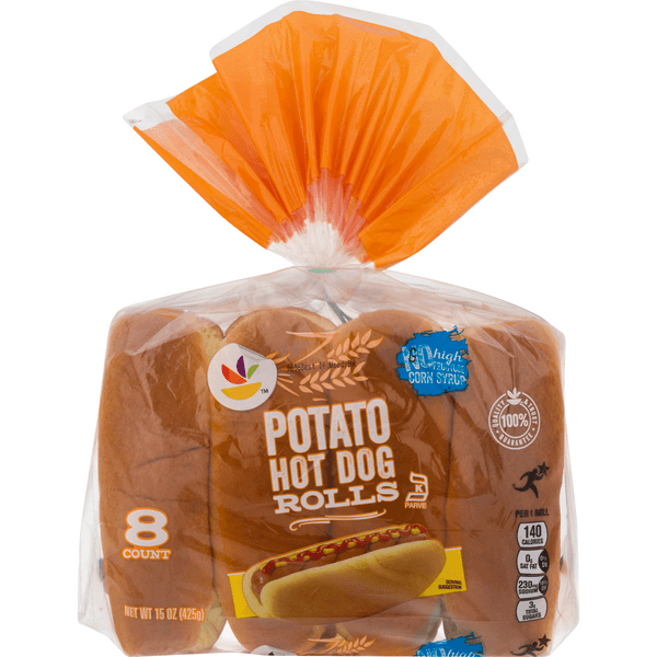 Giant Hot Dog Rolls Potato