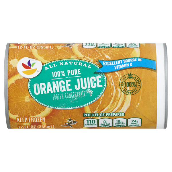 Stop & Shop 100% Pure Orange Juice  Concentrate
