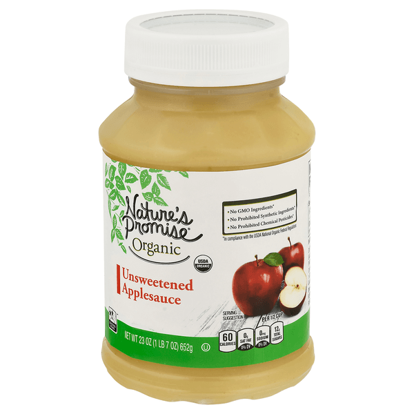 Nature'S Promise Organic Applesauce Unsweetened