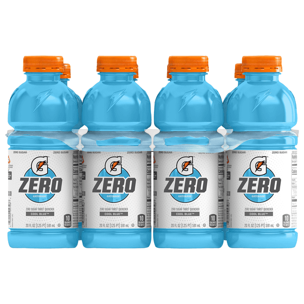 Gatorade Zero Zero Sugar Thirst Quencher Cool Blue