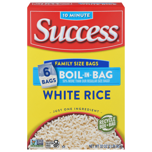 Success Boil In Bag White Rice In
