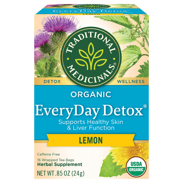 Traditional Medicinals Organic Everyday Detox Lemon Herbal