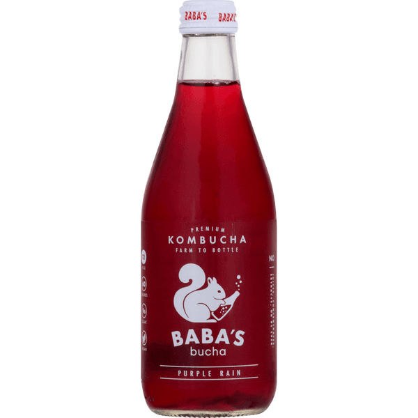Baba'S Bucha Premium Kombucha Purple Rain