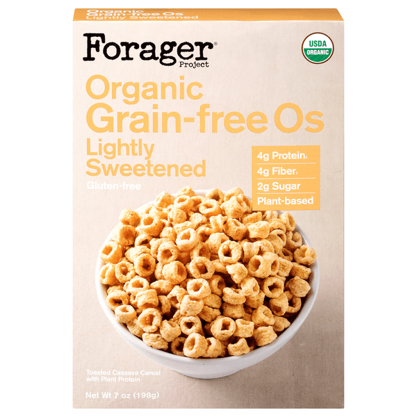 Forager Project Organic Grain-Free Os Cereal Plain