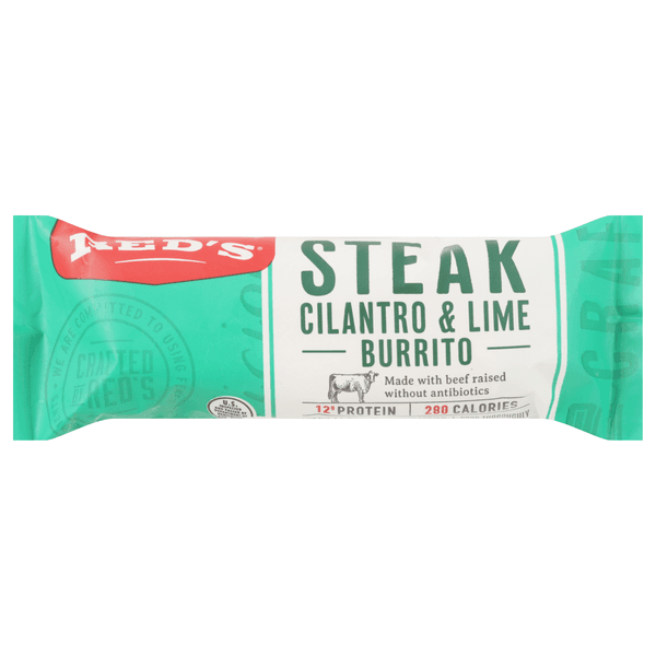 Red'S, Burrito, Cilantro & Lime, Steak