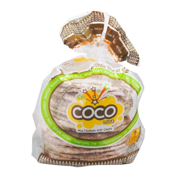 Coco Pop Cakes Multigrain Whole Wheat Lite All Natural