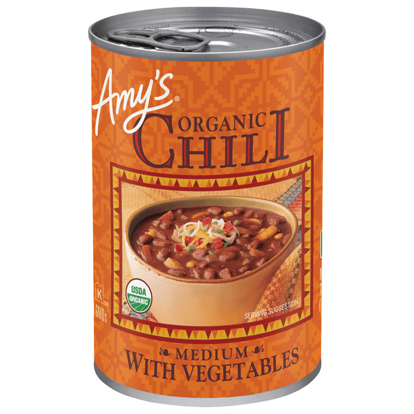 Amy’S Organic Medium Chili With Vegetables