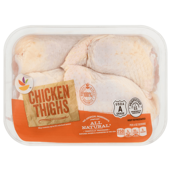 Our Brand Natural Bone-In Chicken Thighs Fresh