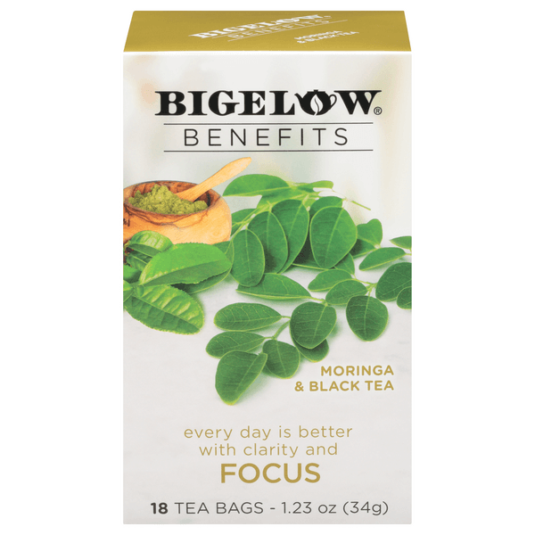 Bigelow Benefits Focus Moringa & Black