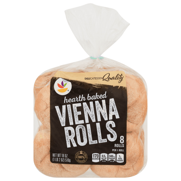 Stop & Shop Hearth Baked Vienna Sandwich Rolls