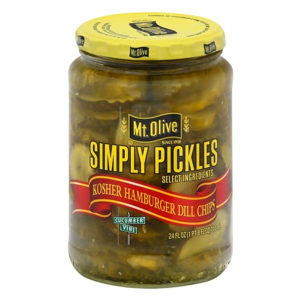 Mt. Olive Simply Pickles Hamburger Dill Chips