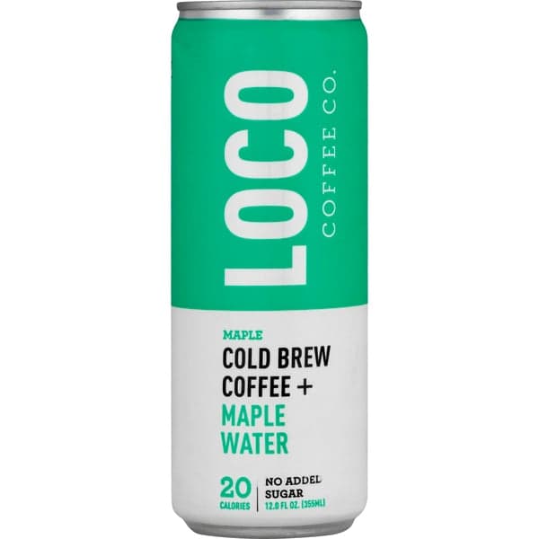 Loco Coffee Co. Cold Brew Coffee + Maple Water