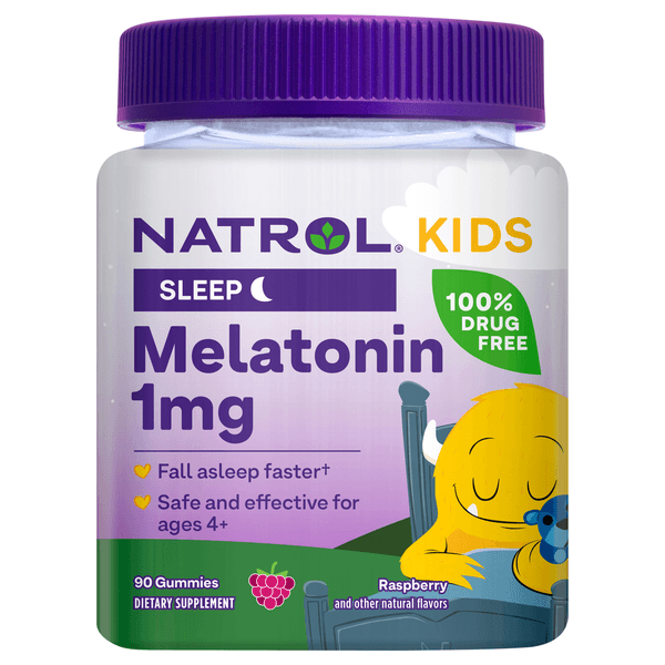 Natrol Sleep Support Kids Berry Melatonin Gummies