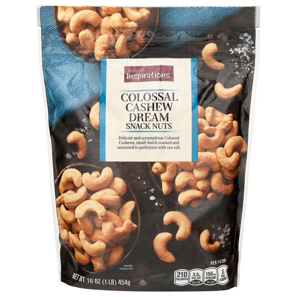 Taste Of Inspirations Snack Nuts Colossal Cashew Dream