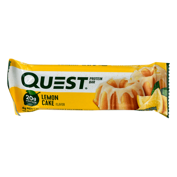 Quest High Protein Bar Lemon Cake Low Carb Keto