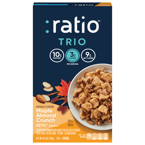 Ratio Maple Almond Crunch Cereal