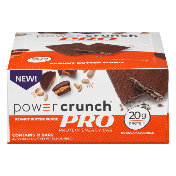 Power Crunch Pro Protein Energy Bar Peanut Butter Fudge