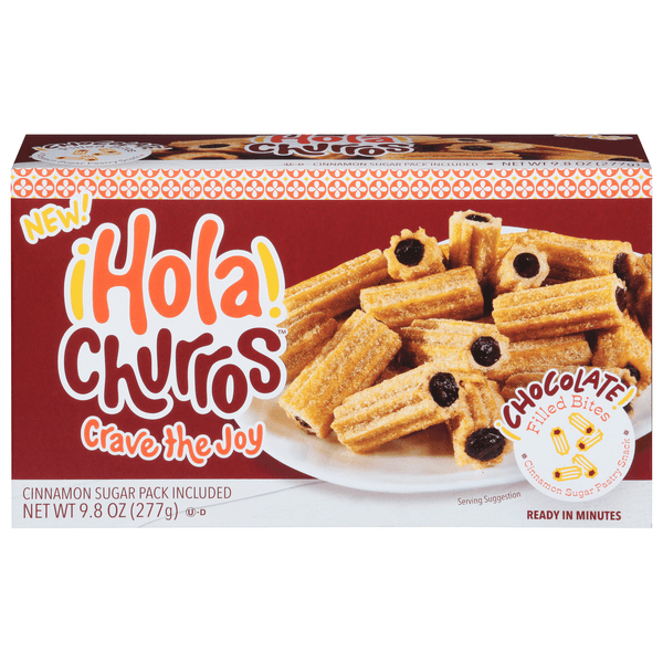 Hola Churros Chocolate Filled Bites