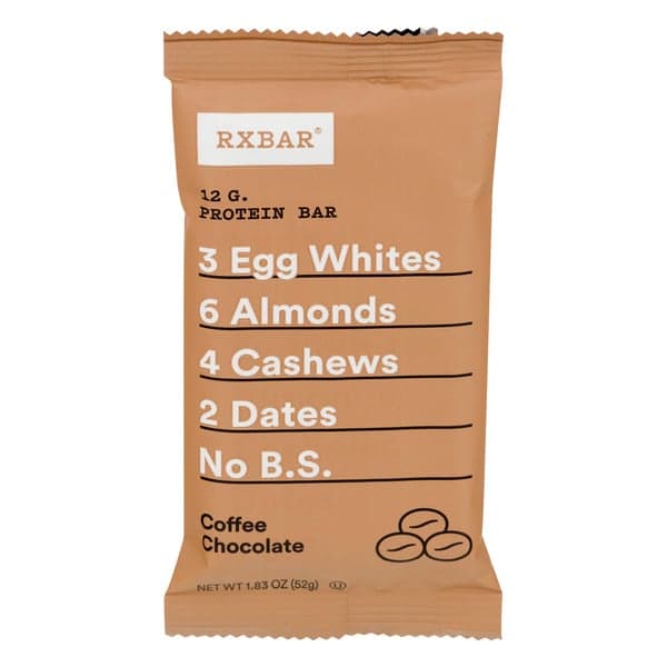 Rxbar Protein Bar Coffee Chocolate