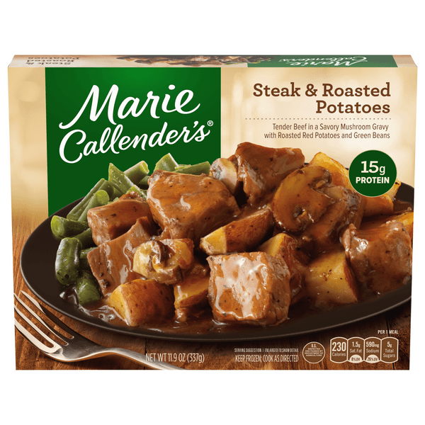 Marie Callender'S Steak & Roasted Potatoes  Meal