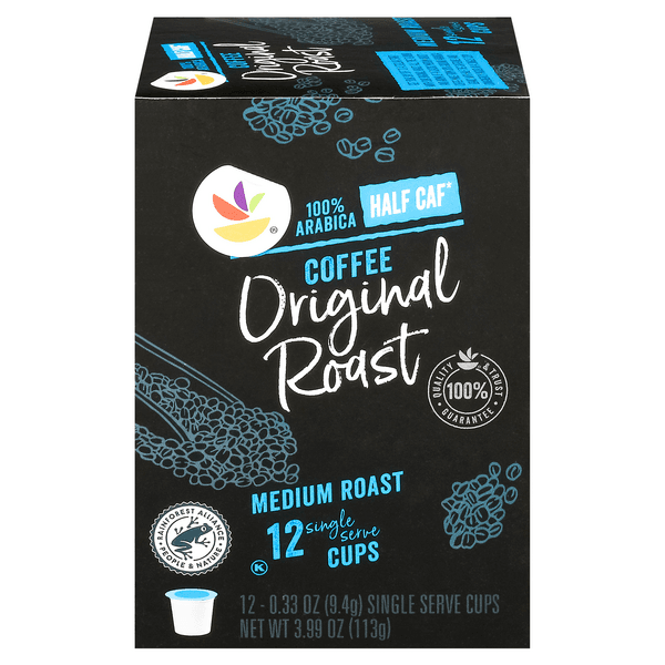 Stop & Shop Half Caf Original Medium Roast Single Serve Coffee