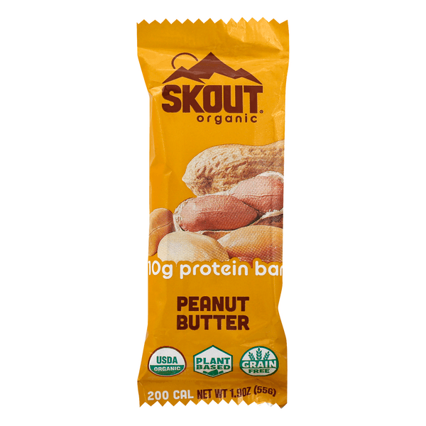 Skout Organic Protein Bar Peanut Butter