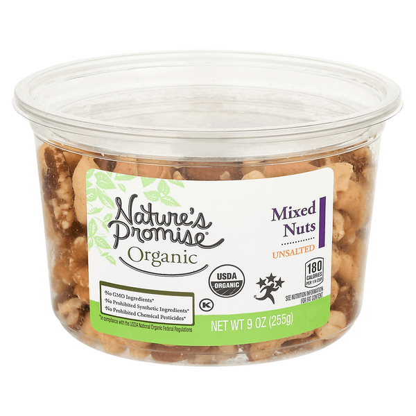 Nature'S Promise Organic Mixed Nuts Unsalted