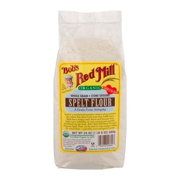 Bob'S Red Mill Spelt Flour Whole Grain Stone Ground Organic