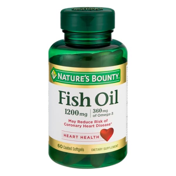 Nature'S Bounty Fish Oil Odorless Coated Softgels